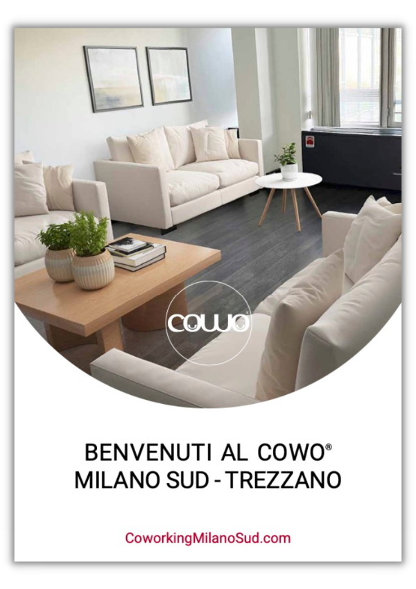 Scarica l'ebook di presentazione di Coworking Milano Sud - Trezzano